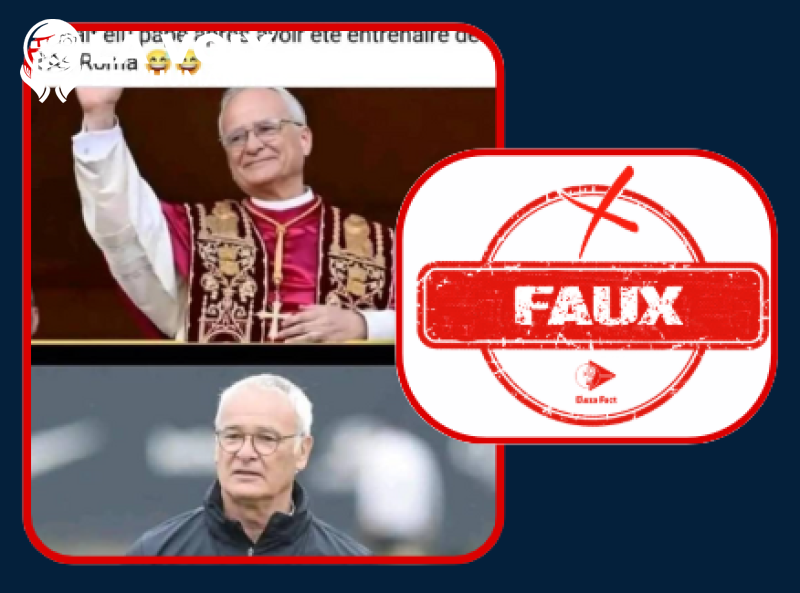 Faux, Robert Francis Prevost n'a pas été entraîneur avant d'être élu Pape