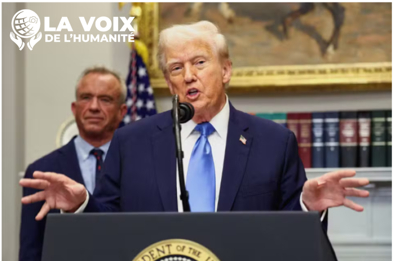 Etats-Unis : Trump déconseille le paracétamol aux femmes enceintes, suggérant sans preuve un lien avec l'autisme