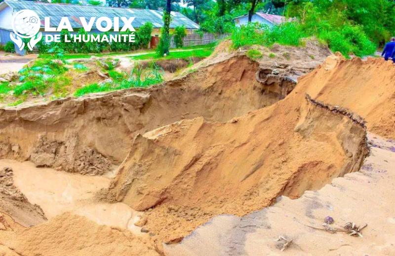  Université de Kinshasa : des logements de professeurs menacés de destruction par les érosions